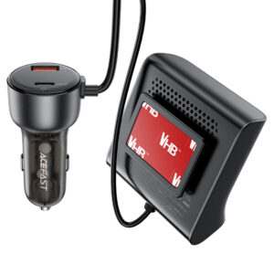 B11 138W Car Charger Splitter with Digital Display