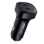 B2 72W dual USB-C metal car charger