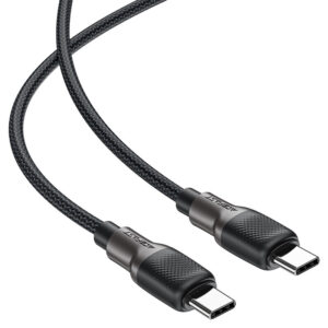 C10-03 USB-C to USB-C silicone braid charging data cable