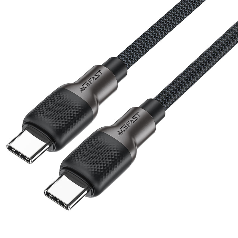 C10-03 USB-C to USB-C silicone braid charging data cable